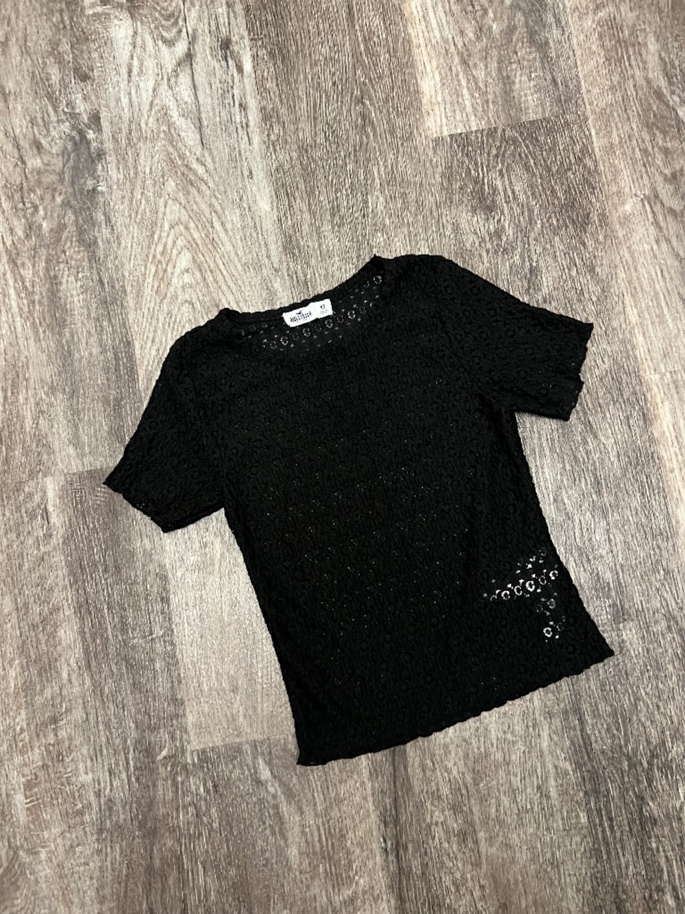 Hollister Black Knit top
